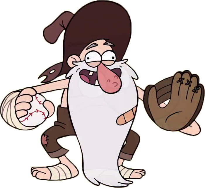 Old man mcgucket disney. Yelling clipart normal voice
