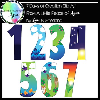 creation clipart 7 day