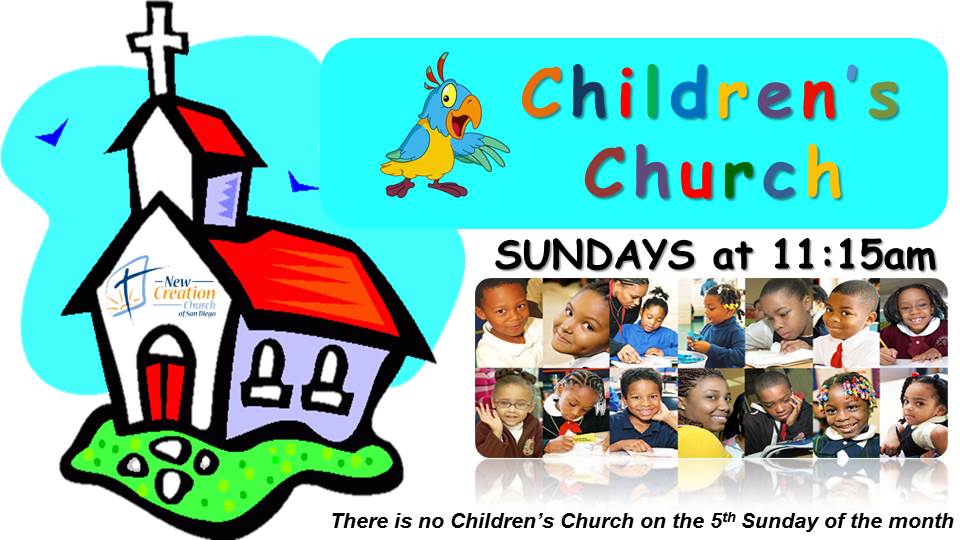 creation clipart children's church