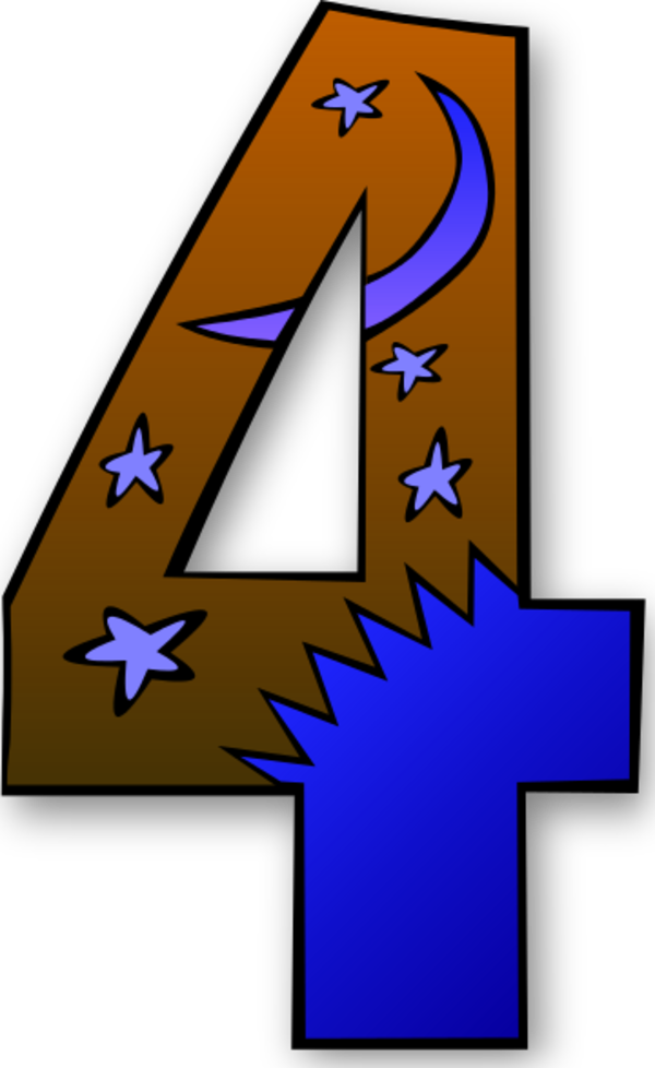 number 3 clipart creation number