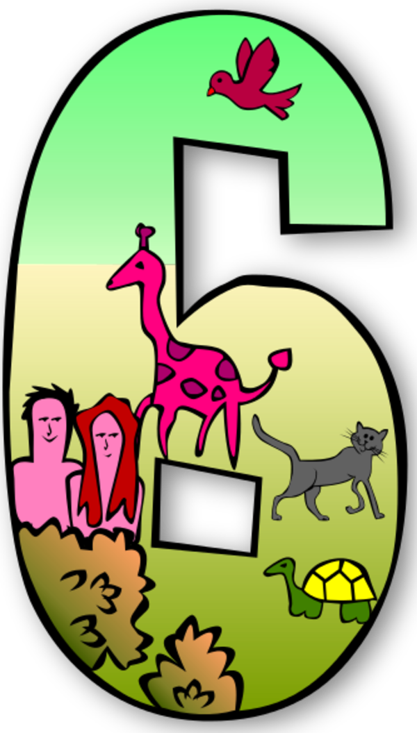 number clipart creation