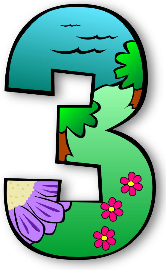 numbers clipart snake