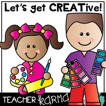 Creative clipart creative kid. Kids art 