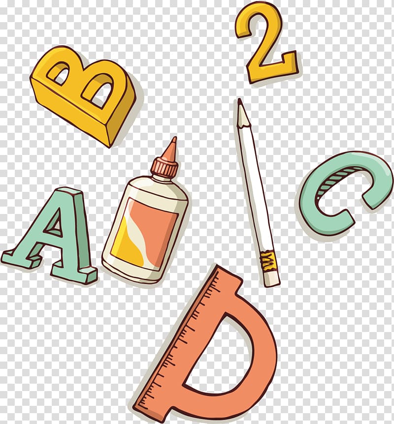 Letter pencil alphabet posters. Creative clipart creative learning