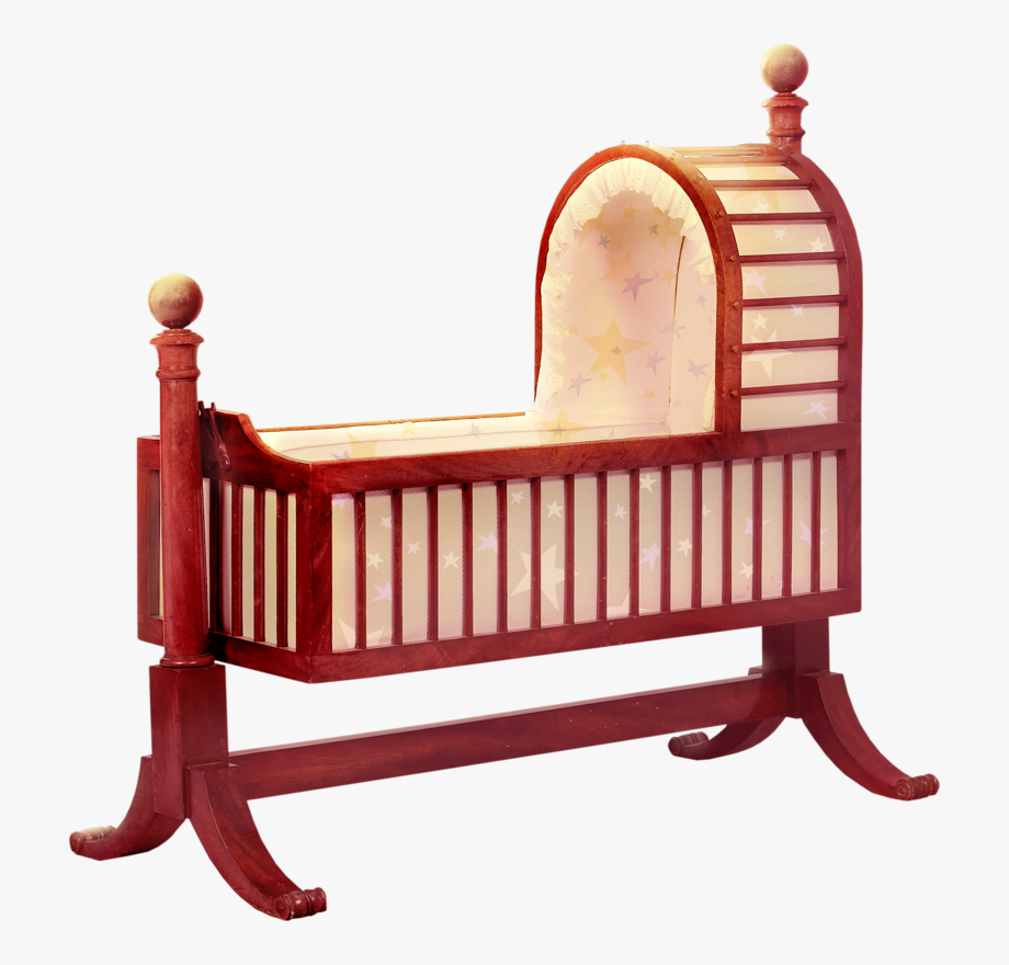 Cradle png cliparts . Crib clipart baby jhula