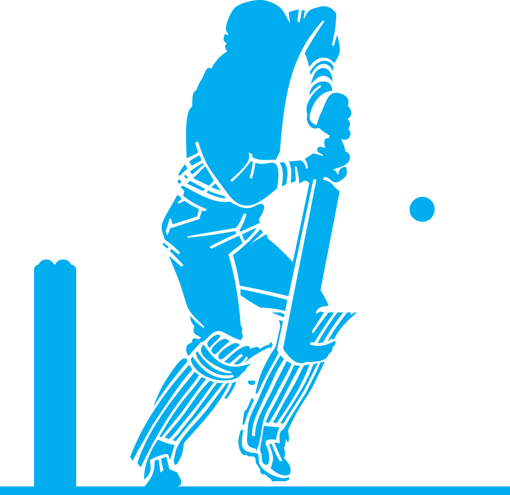 cricket clipart cricket player