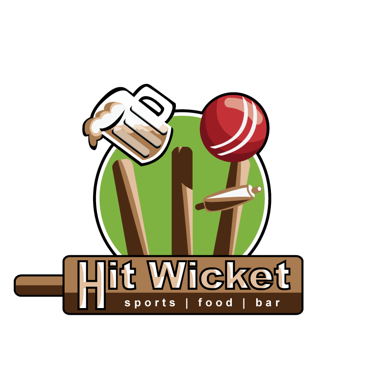 cricket clipart hit wicket
