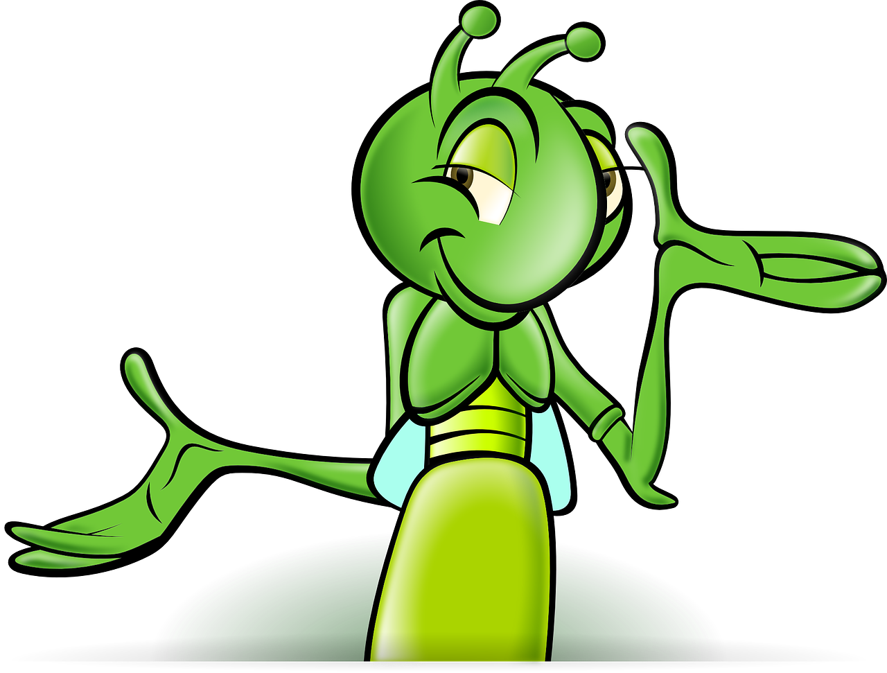 Grasshopper character
