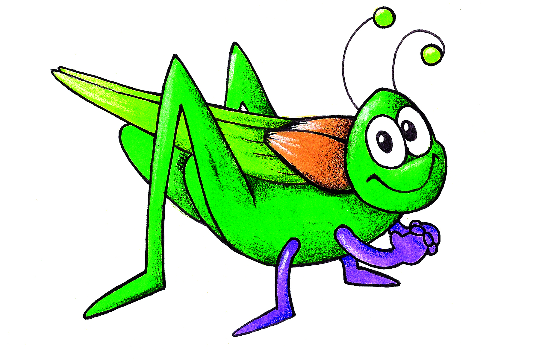 Mosquito clipart happy. Free cricket insect cartoon
