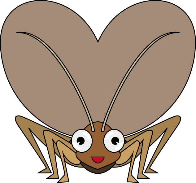 insect clipart katydid