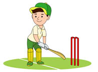 cricket clipart outdoor game