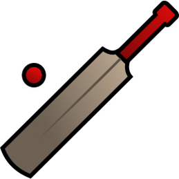 cricket clipart paddle