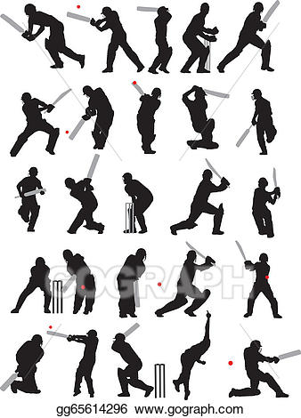 cricket clipart poses
