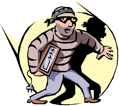 crime clipart animated