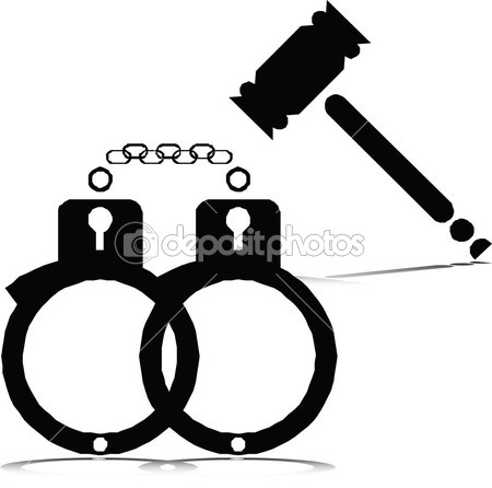 criminal clipart in charge