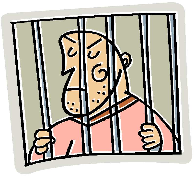 Jail clipart locked up.  collection of criminal