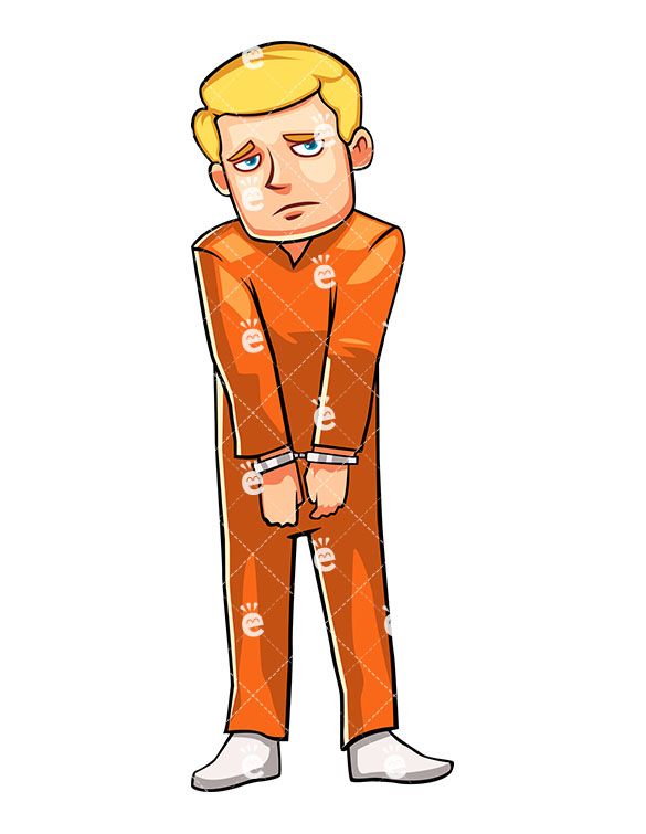 crime clipart inmate