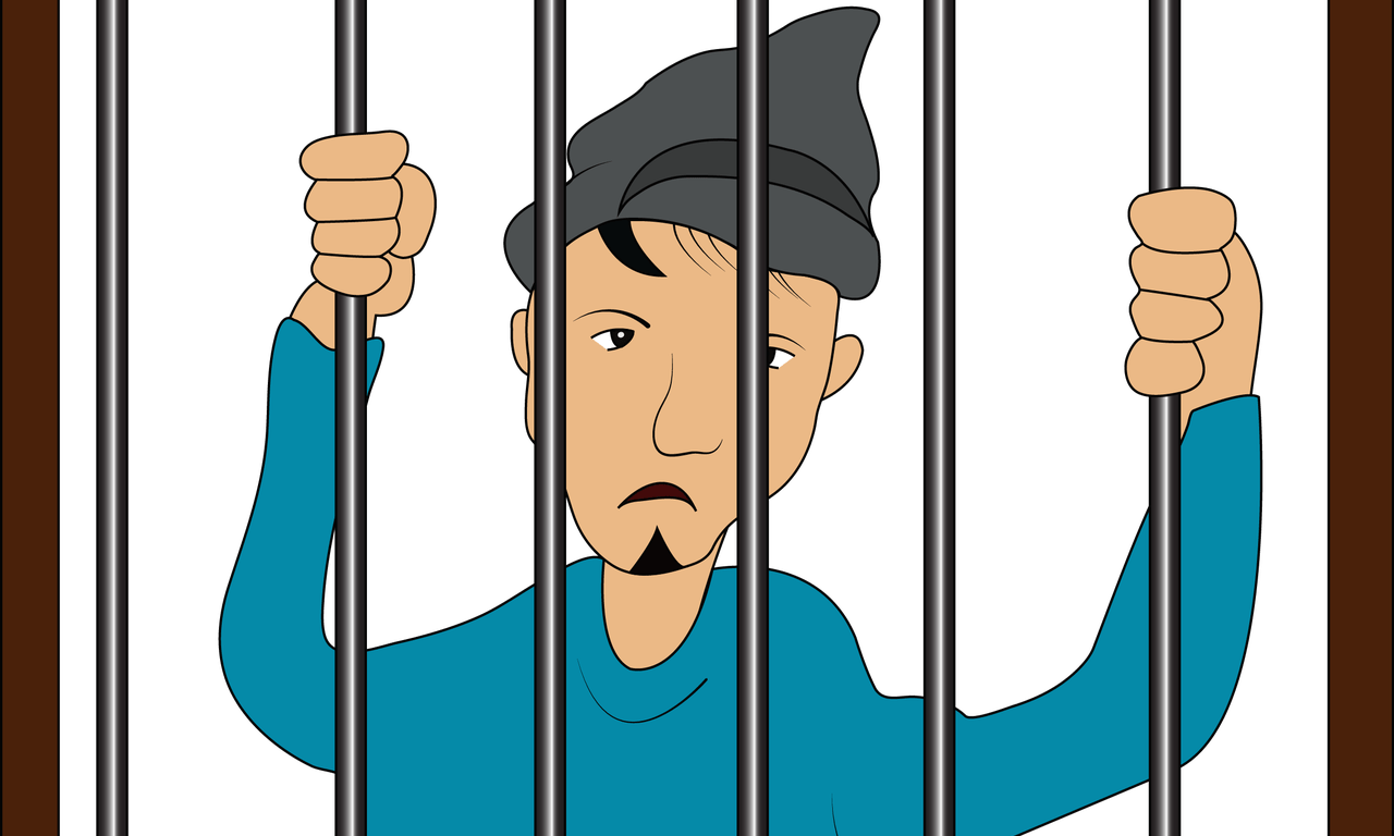 Defense lawyer animation videos. Jail clipart criminal trial