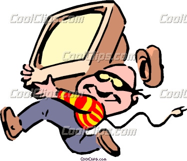 Crime clipart theif. Thief vector clip art