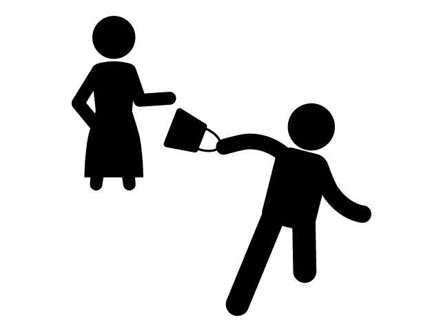 Thieves stolen bags pictogram. Crime clipart theives