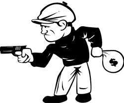 crime clipart allegedly