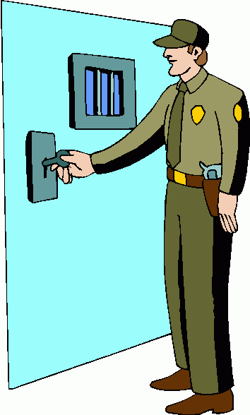 policeman clipart jail guard