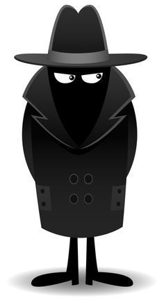Mystery clipart mysterious figure. Free man cliparts download
