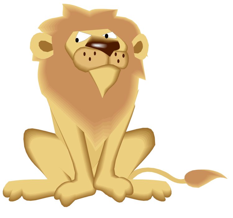 Lion watercolor