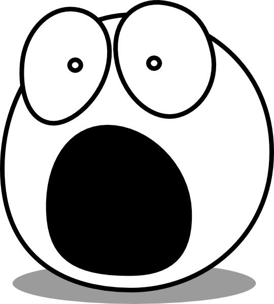 Worry clipart nail biting. Free shocked cartoon download