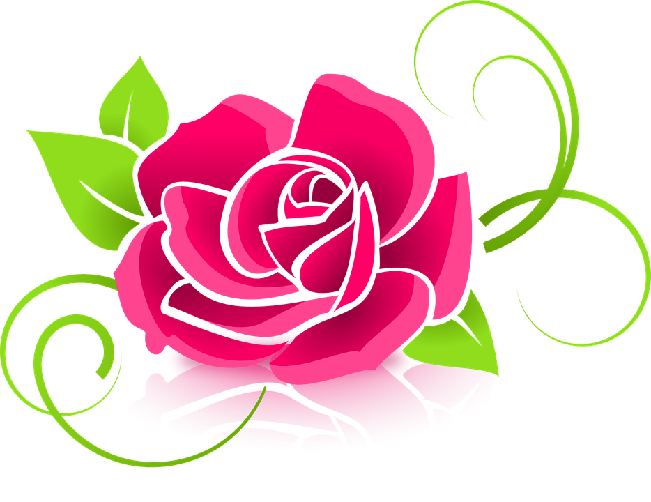 Orchid clipart stylised. Imagen gratis en pixabay