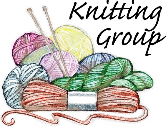 knitting clipart knitting group
