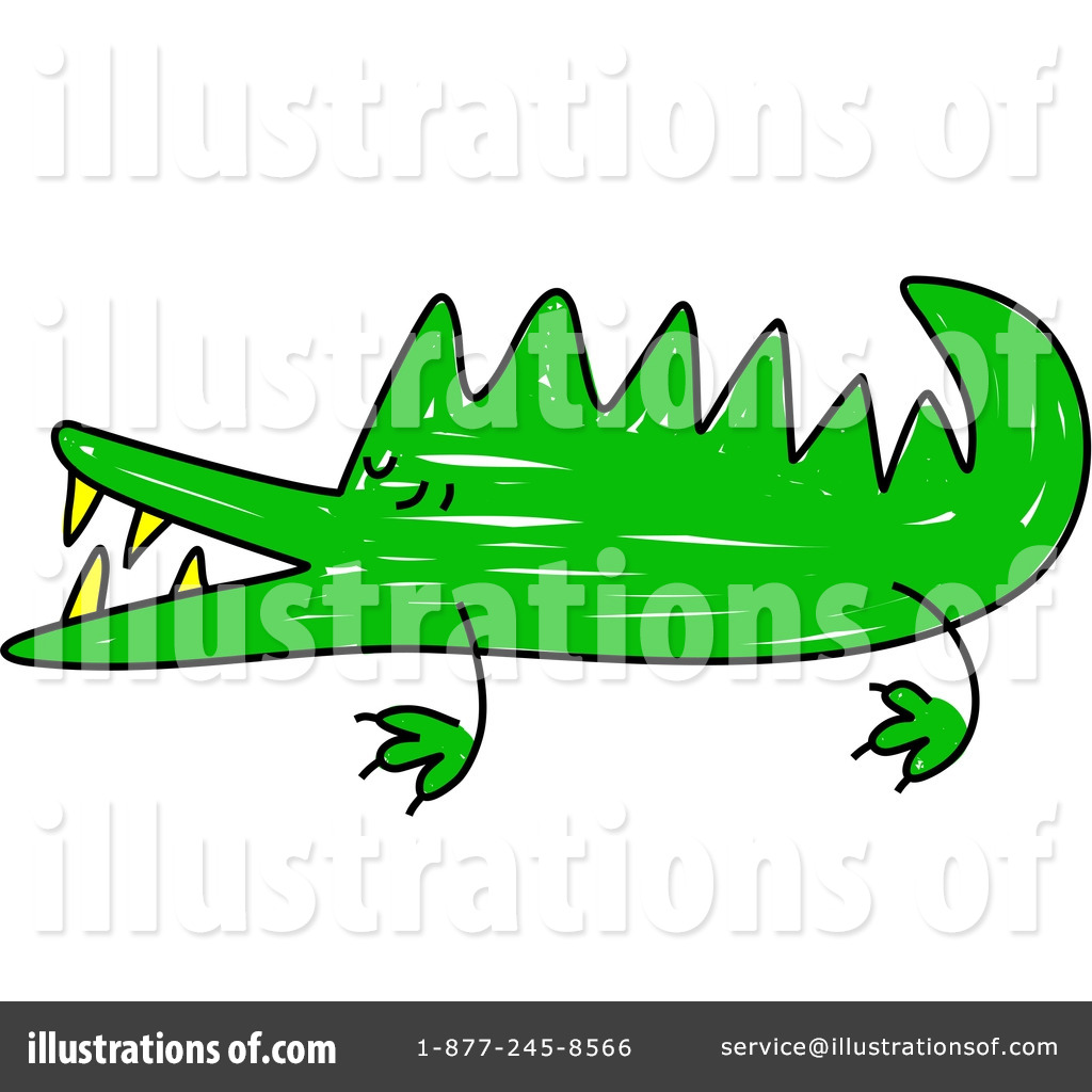 Crocodile clipart. Illustration by prawny royaltyfree