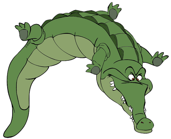 crocodile clipart peter pan crocodile