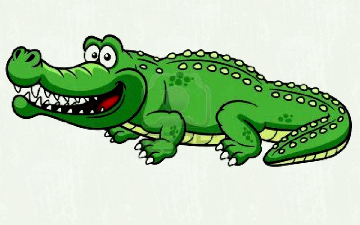 crocodile clipart printable