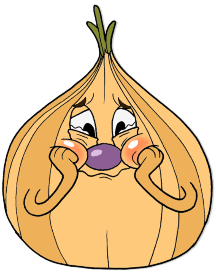 crops clipart onion root