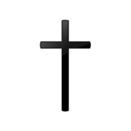 Black cross clip art. Crucifix clipart simple