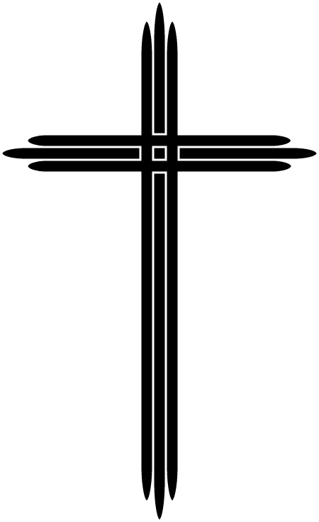 Images of the in. Crucifix clipart painted cross