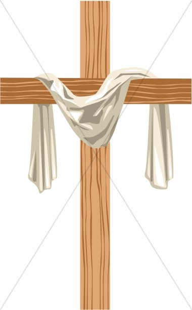clipart cross resurrection