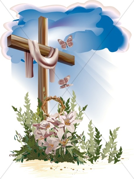 cross clipart resurrection