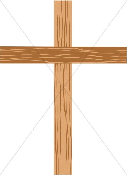 cross clipart wooden cross