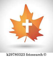 cross clipart autumn