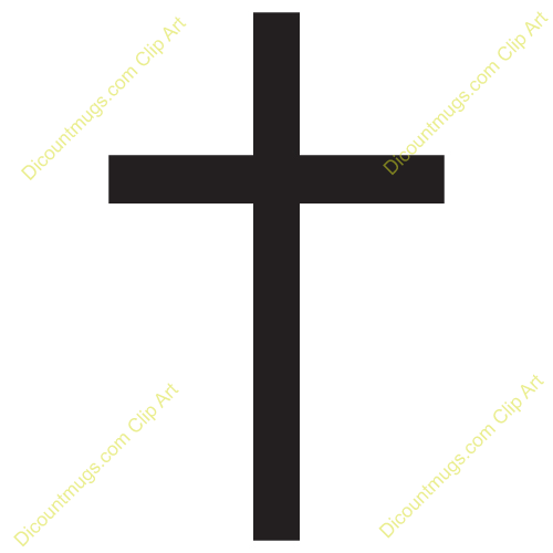 Crucifix clipart simple. Cross clip art panda