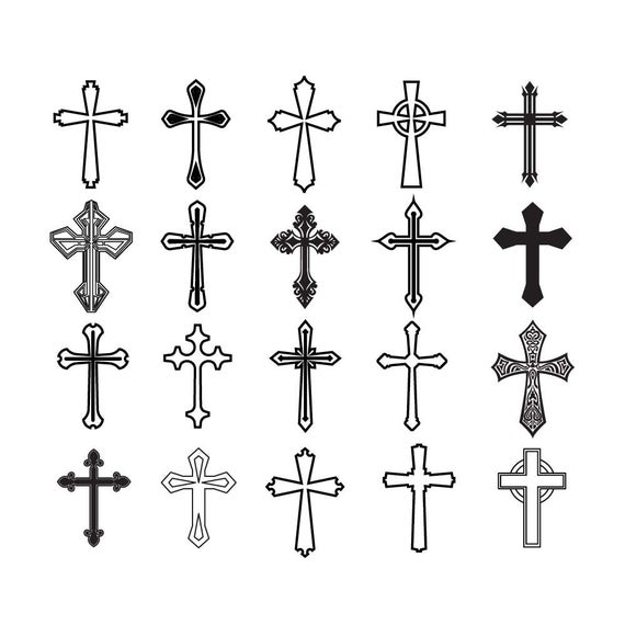 Cross clipart file. Svg collection cut files