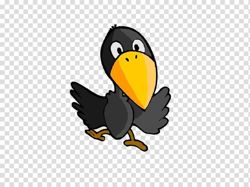 crow clipart cute baby
