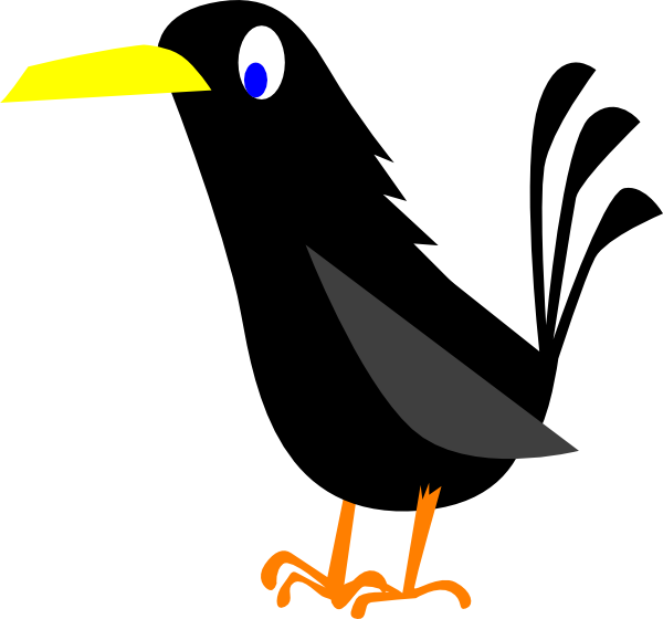 face clipart crow