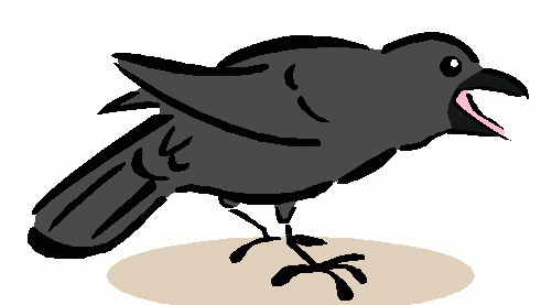 crow clipart kid