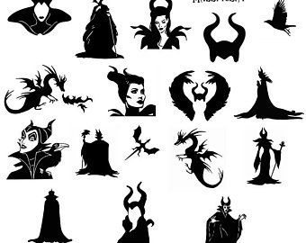 crow clipart maleficent