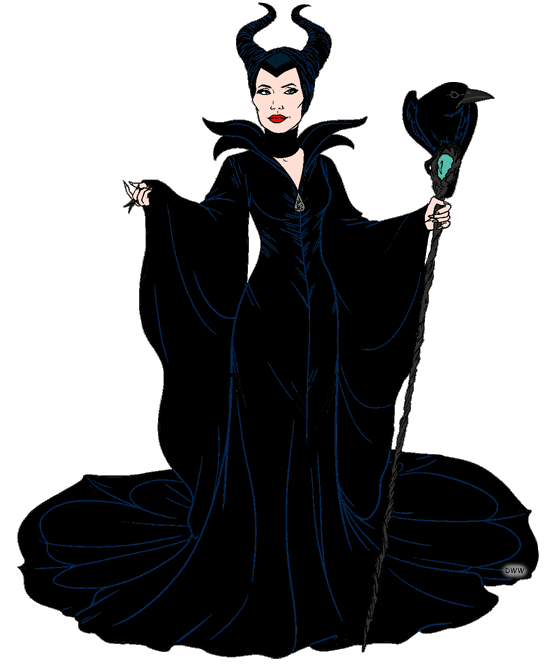 crow clipart maleficent