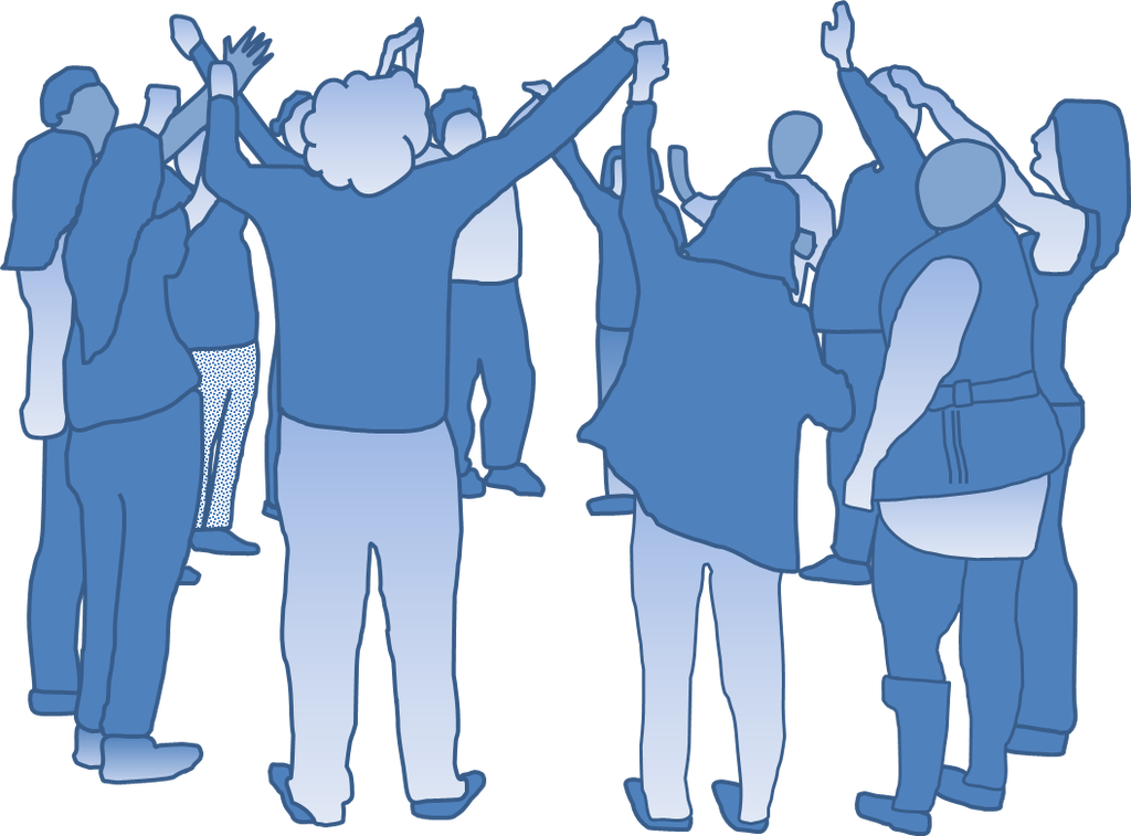 The use of dance. Crowd clipart 100 person