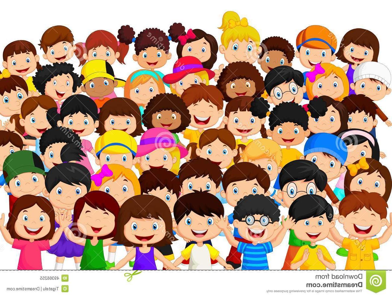 crowd clipart animated